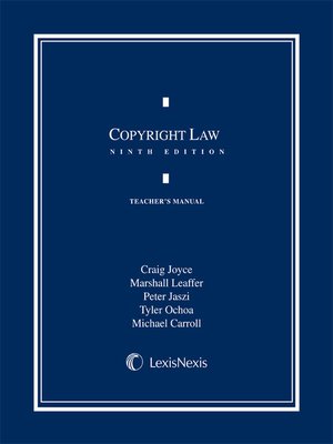 cover image of Copyright Law